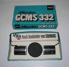 Microphone Grundig GCMS 332 à restaurer Made in Germany 