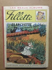 FILLETTE - Album relié 2eme semestre 1949 (numéros 155 à 180) - BE