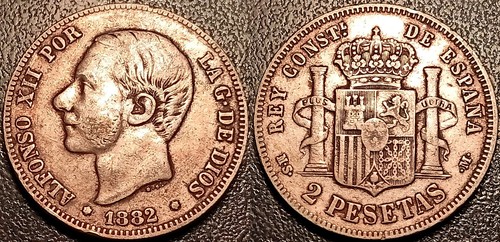 Espagne alfonso xii 2 - espagne,