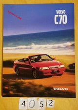 VOLVO C70 CABRIOLET Prospectus Fr 8 pages 2000