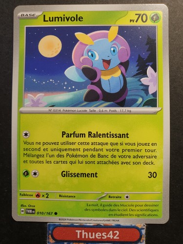 Carte pokémon lumivole - carte,