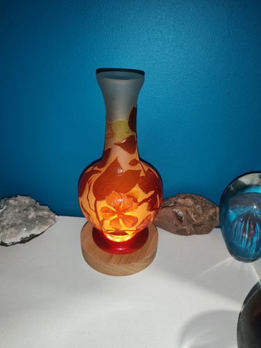 Jolis vase päte verre - en,