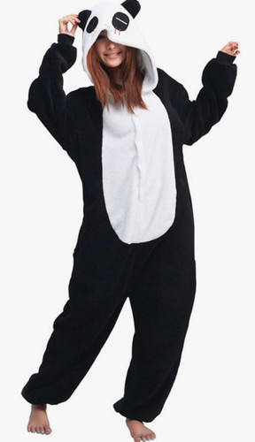Fleece panda one piece - one,