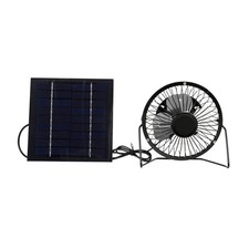 1 ensemble de ventilateurs à énergie solaire pour poulailler, ventilateur