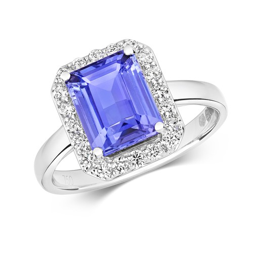 Bague solitaire pavage - bague,