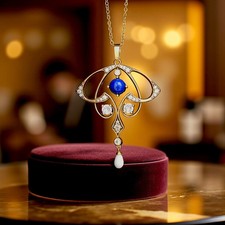 Collier Pendentif Doré