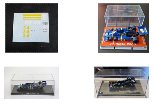 Decal tyrrell p34 6 wheeler - ,