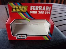 POLISTIL CE58. Super Cars. FERRARI DINO 308 GT4. Boîte vide.  Années 70.