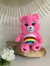 16⚜️ Peluche Doudou Les Bisounours Care Bears Gailourson Rose Arc en Ciel