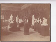 Photo Carte Cabinet Exposition Statues en marbre Atelier artiste sculpteur 1860