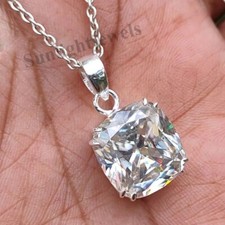 Rare pendentif taille coussin - rare,