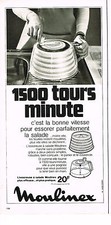 PUBLICITE  1973   MOULINEX
