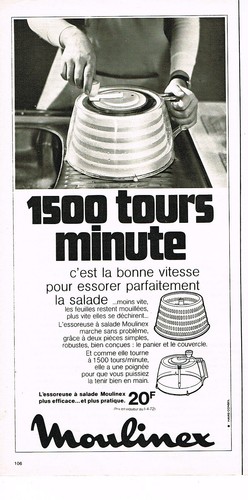 Publicite 1973 moulinex - ,
