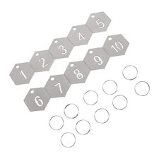  10 Pcs Porte-clés Pour Les