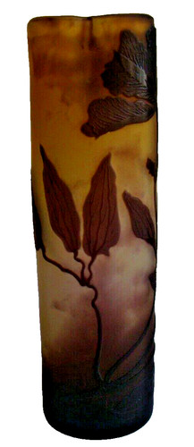émile gallé vase pâte de - gallé,,