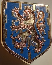 Insigne CCRG Gendarmerie Franche-Comté **RARE**LION EN CREUX**