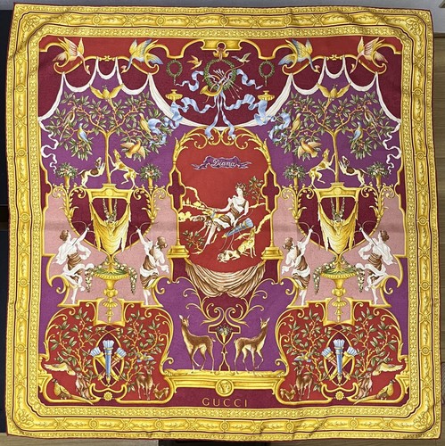 Foulard soie gucci diana - foulard, en