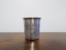 ANCIENNE TIMBALE en ARGENT