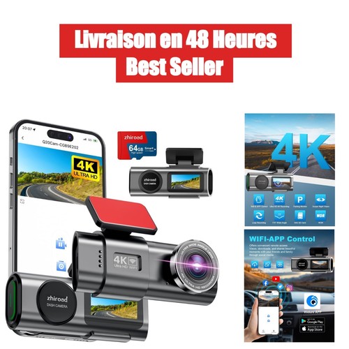 Dashcam voiture wifi - dashcam,