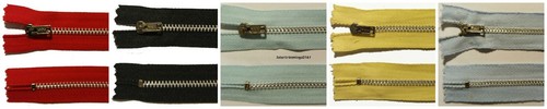 Ykk zip fermé métal - zip, en