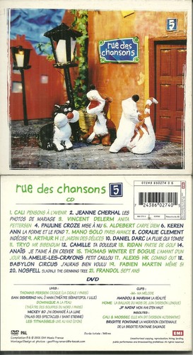 Dvd rue des chansons - dvd,