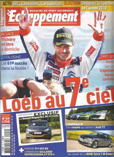 Echappement 519 loeb - n°519, au