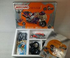 Meccano Design 1 (Modéle Moto / Motocross) Complet intérieur Neuf