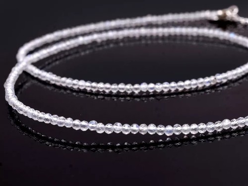 Collier perles facettes - perles,