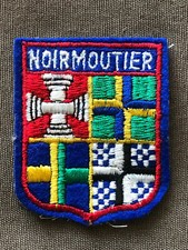 Scoutisme : ancien insigne tissus de Noirmoutier - années 50