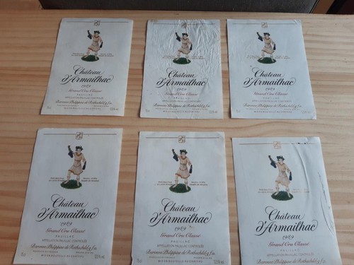 Lot étiquettes vin - 6,