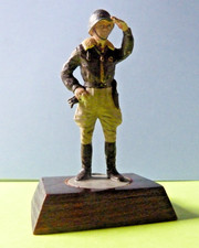 Soldat de plomb - Alymer - Général Patton sur socle