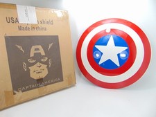 bouclier plastique pvc captain america version comics taille réelle 1/1  57 cm