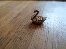 PORTE NOM métal forme CYGNE argenté Marque place - idéal s'il vous en manque 1 !