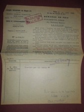 ancienne lettre compagnie internationale des wagons lits sncf 1950 grands expres