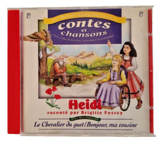 HEIDI raconté par BRIGITTE FOSSEY ( Contes et chansons, CD audio ENFANTS )