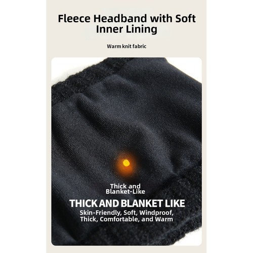 Bandeau tricot chaud - tricot, pour