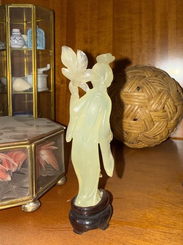 Statuette chinoise jade - statuette, en