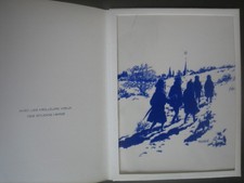 Carte de voeux Hergé 1985 / 2