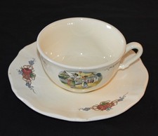 Ancienne tasse et soucoupe
