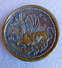 MAX LE VERRIER COUPELLE EN BRONZE LA TARASQUE ORIGINE TARASCON BRONZE