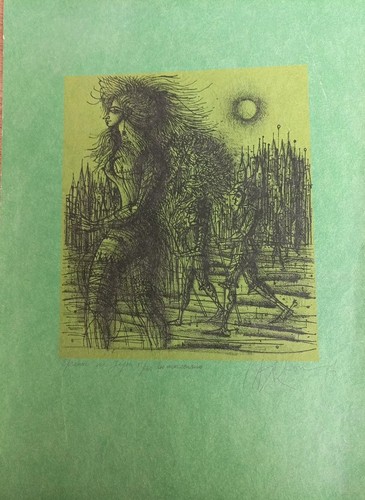 Lithographie les mercenaires - lithographie,