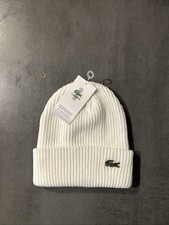 Bonnet Lacoste Blanc, taille