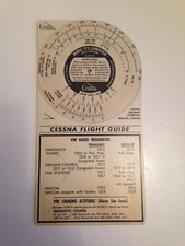 avion E6B COMPUTER  DE PERFORMANCES FLIGHT GUIDE CESSNA  MODEL 172 C20 1