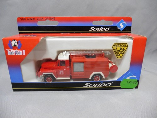 Aj060 solido pompier - solido, 1/43