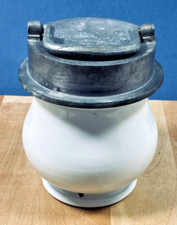 Ancien Pot à Bouillon du XIXe siècle avec Couvercle en étain - Poinçon Pégase