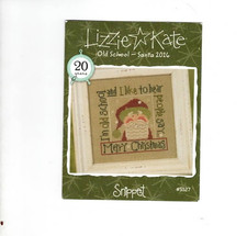 point de croix mini grille Père Noël pour les 20 ans de la marque