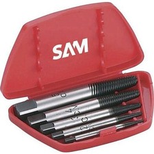 Coffret de 5 extracteurs hélicoïdaux - diamètres de 3 à 18 mm SAM OUTILLAGE