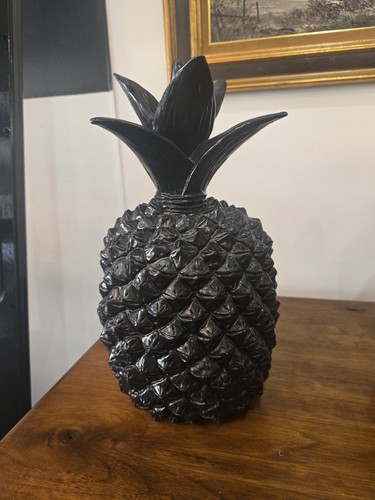 Ananas décoratif noir