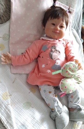 Bébé reborn asiatique léane - bébé,