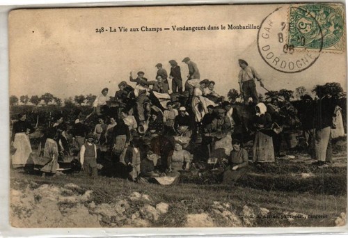 Cpa vie aux champs - la,